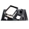 Dacasso Black Bonded Leather 8-Piece Desk Set DF-1403 - alternate 2